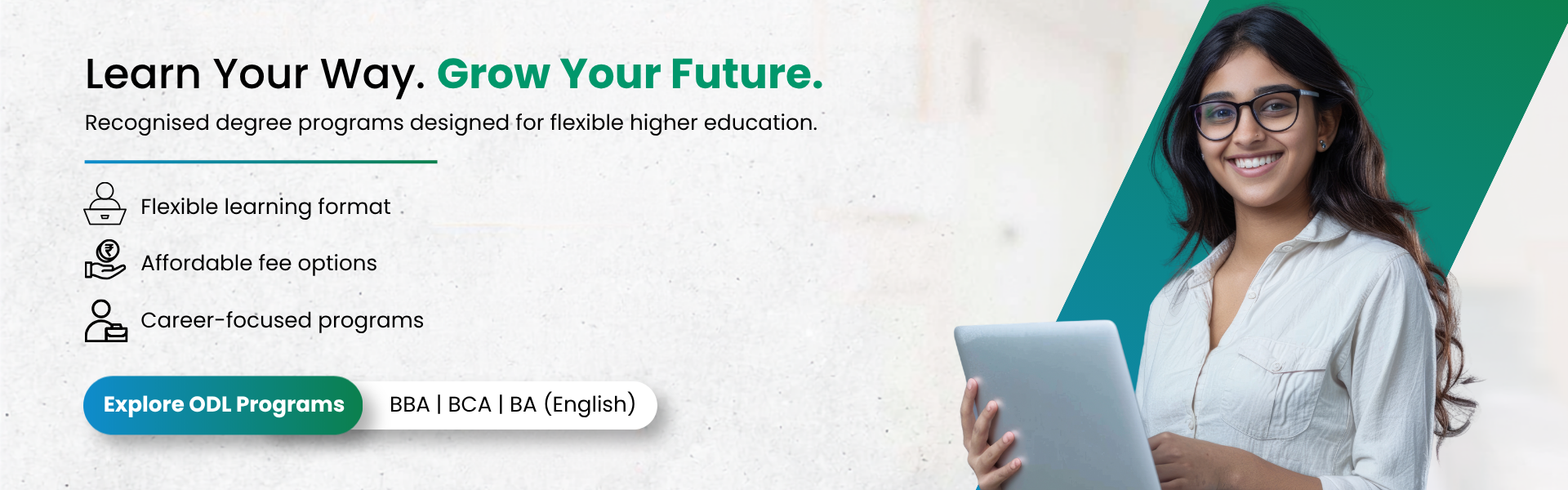 Jamia Hamdard ODL Degree Programs - Learn Your Way. Grow Your Future.