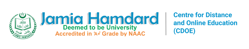 Jamia Hamdard ODL | Online  - Top Logo
